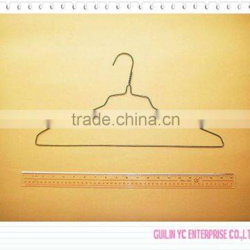 Gold Tone Big Metal Laundry Wire Hanger of China(GT-BM18G)