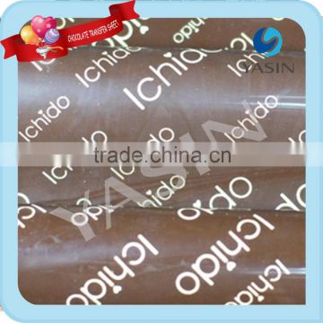 "Ichido" Design Chocolate Transfer Sheet