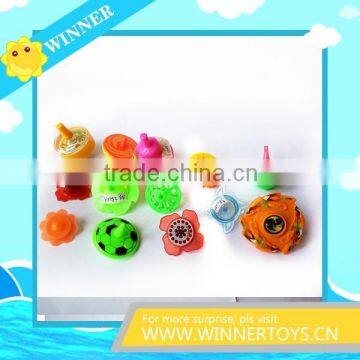 Cheap funny plastic promotional spinning top