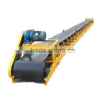 rubber belt conveyor price used in sand or stone making line