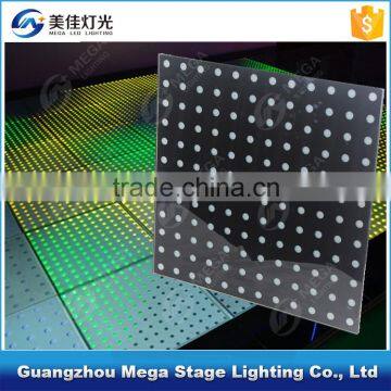 night club wedding decoration portable video interactive led dance floor