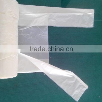 colorful C-Flod plain plastic garbage bags with competitive price,bags on roll