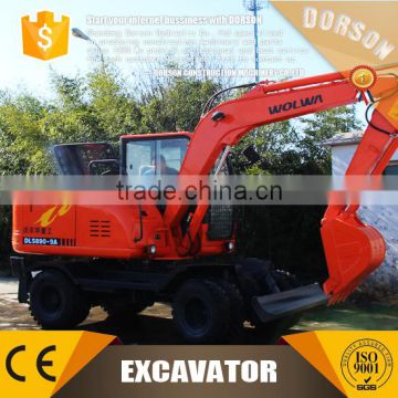 56kw powerful new china excavator price lastest / last price for sale