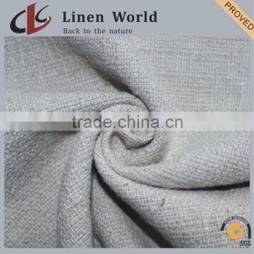 Linen Cotton Plain Dyed Woven Sofa Fabric Home Textile