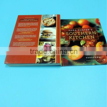 Custom full color beautiful photo recipe book printing service