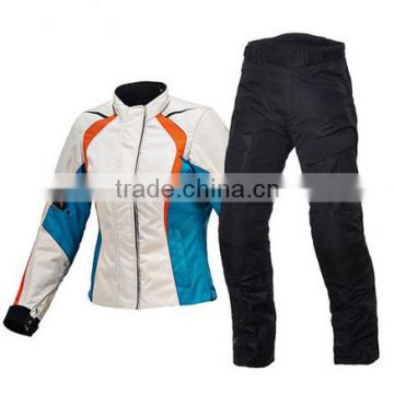 Custom women safety motorcycle racing suits