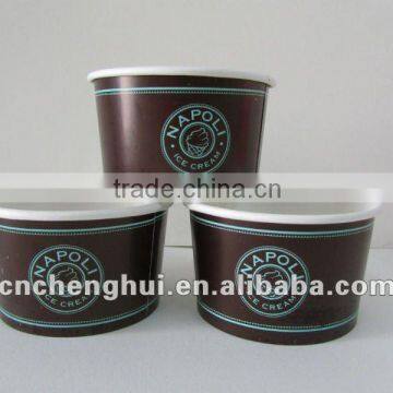 Custom LOGO Printed Paper Cups for Coffee/Ice cream/Food/Cola