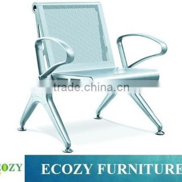 Meatal steel single seat waiting chair