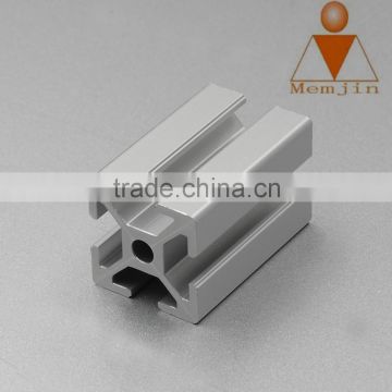 Shanghai factory price per kg !!! CNC aluminium profile T-slot 25x25