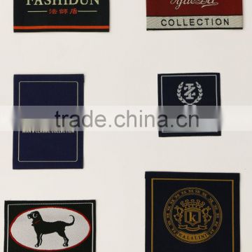 Wholesale Factory Direct High Density Woven Label For Garment Size Labels For clothing
