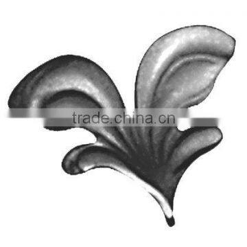 decorative wrought iron leaf