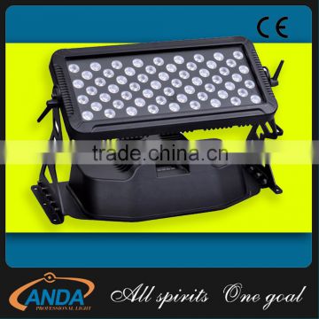 4in1 RGBW high power 60pcs flood light LED wall washer city color outdoor