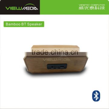 Viewmedia 2016 Bamboo speaker with KC battery Certificate VM-Bamboo BT Speaker