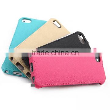 Leather case for cell phone for iphone5/5S cases high quality