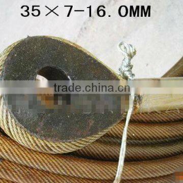 35*7 structure copper clad steel wire rigging