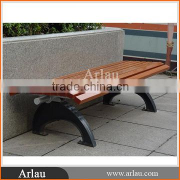 Arlau hot-sell outdoor wood park bench