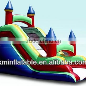 castle inflatable slide