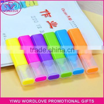 School Promotional Gifts Colorful Highlighters Writing Pen For Students