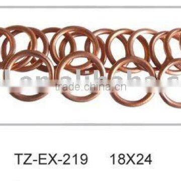 Exhaust gasket for cars or motorcycles