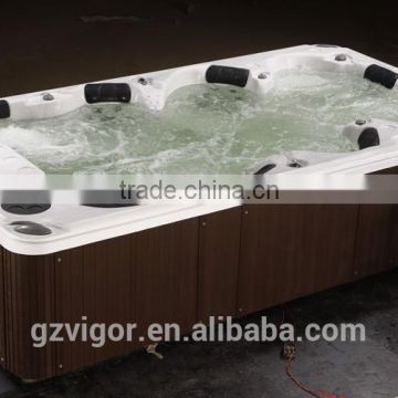 Vigor popular independent air jet outdoor swim pool spa hot tub,hottub outdoor,,acrylic spa pool