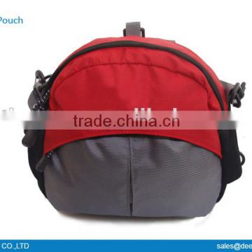 Fashional nylon sport waist bag, camping bag, promotional waist bag,shoulder strap waist bag