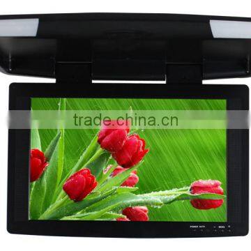 Factory direct 17.5 inch flip down overhead monitor