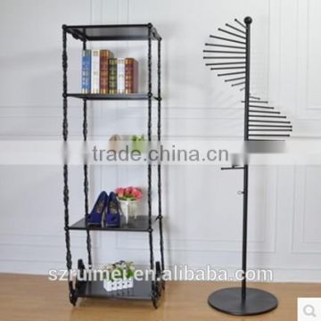 Knocked-down design promotion scarf supermarket display stand