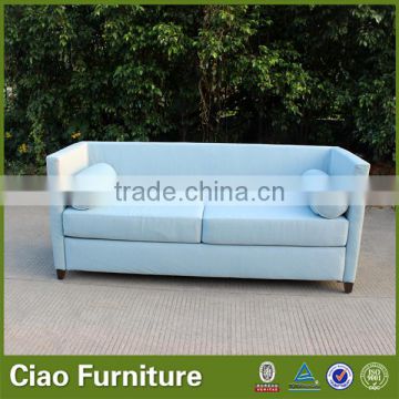 Indoor to outdoor sofa bed leather cloth sofa