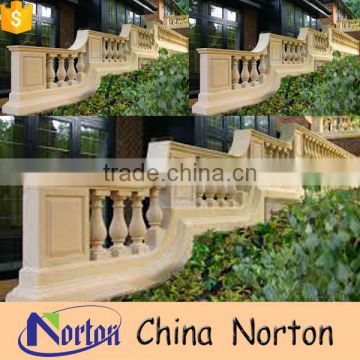 Western outdoor granite stairway railings and balusters NTMF-MB013Y