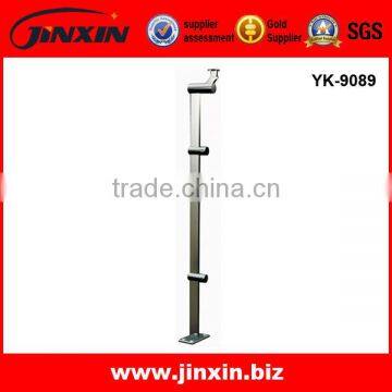 Modern stainless steel stanchion pole