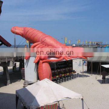 2015 Hot-Selling Giant inflatable lobster model for sale