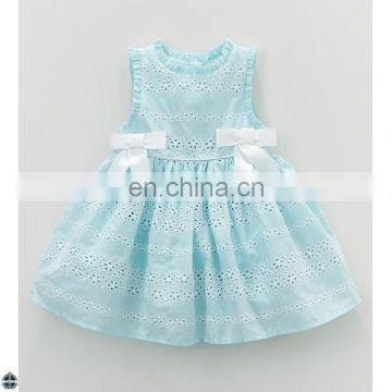 T-GD050 Newest Beautiful Lace Summer Baby Girl Cotton Dress