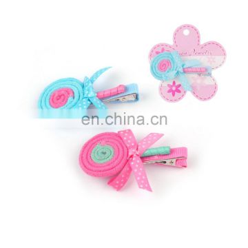fashion kids girl wholesale toddler loliipop hair clip accessories