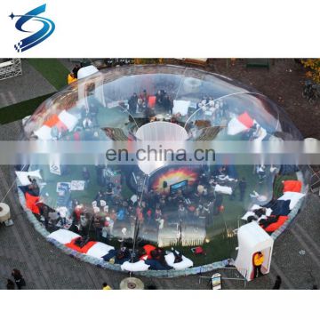 Big Outdoor Huge Inflatable Transparent Clear Roof Igloo Dome Party Event Bubble Tent