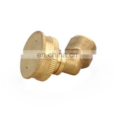 Brass water mist sprayer pump nozzle