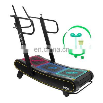 Maintenance-Free  non-motorized innovation treadmill commercial use treadmill body strong fitness equipment