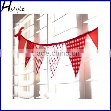 Fabric Triangle Flag Bunting For Decoration SD103