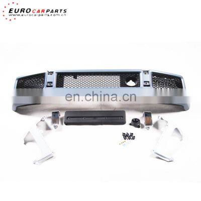 G63 front bumper fit for G-class W463 all year to G63 style PP material with interior install parts for G63 bumper