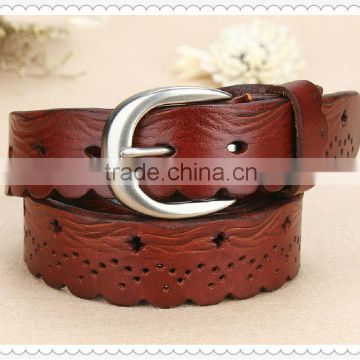 women genuine leather /real leather /pure leather waisted belts