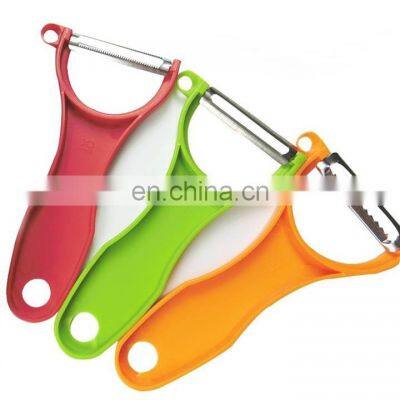 New Wholesale 3 Piece Vegetable And Fruit Peeler Non-Slip Handles Peelers