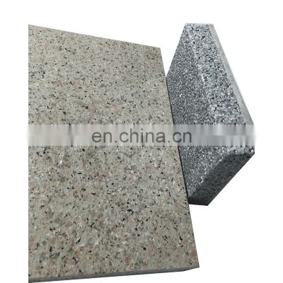 100mm Low Cost Roofing Lightweight Decorative Styrofoam Precast House Graphite Cement Composite Sandwich Panel For Prefab Houses