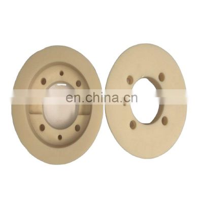 Processing and production of glass fiber low temperature resistance, aging resistance, acid and alkali resistance flange gasket,