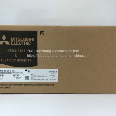 stock Mitsubishi 30KW frequency inverter high frequency inverter FR-F840-00620-2-60