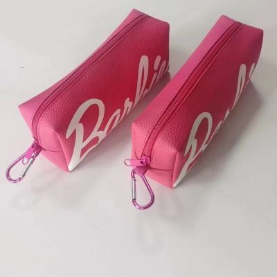 Customized Wholesale Pink Pu Leather Pencil Pouch Fashion Waterproof OEM Available