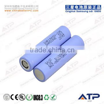 Rechargeable 2900mah 18650 li ion battery / samsung lithium ion battery cell 18650 29E for samsung cell e-bike battery