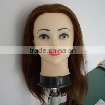 makyeup training head mannequin head with remy human hair