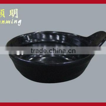 Melamine bowl with handle