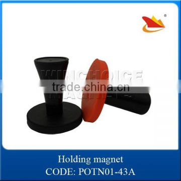 Magnet with screw, rubber magnet, holding magnet