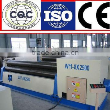 Affordable used manual 3 Roll steel plate rolling machine Rolling Machine Price, W11 16X2500mm