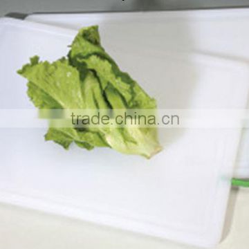 SQUARE SHAPE PLASTIC CHOPPING BOARD WITH HANDLE
